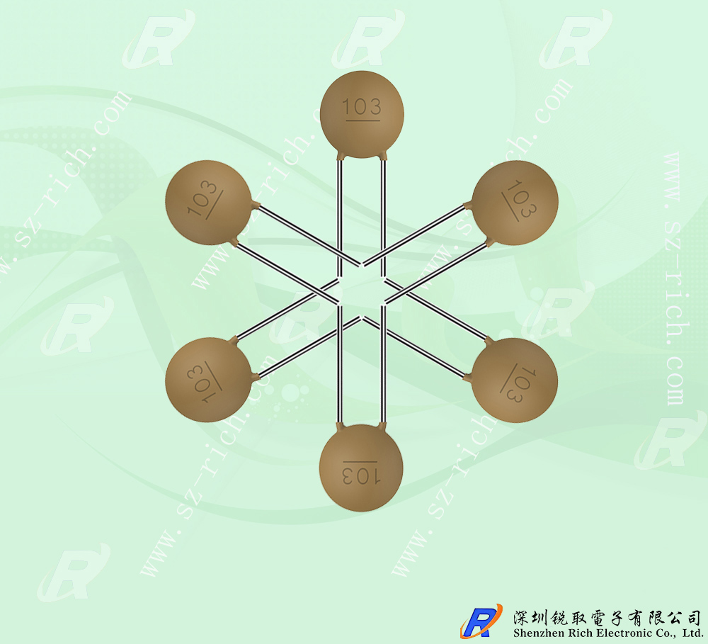 低压瓷片电容 103 